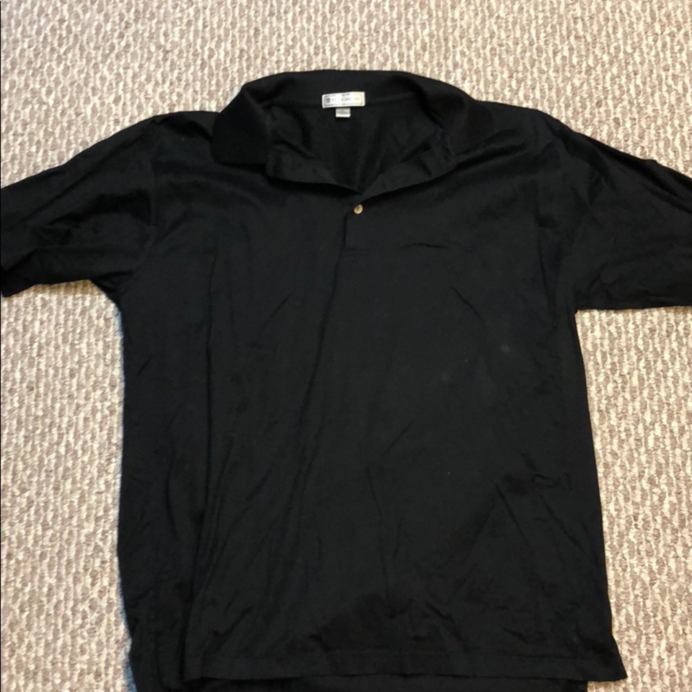 Peter Millar Black Polo
